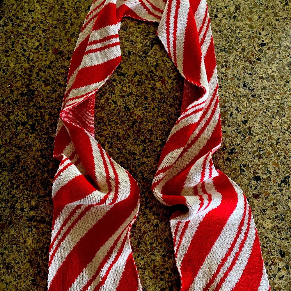 Candy Cane Scarf - made in USA